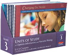 Units of Study, Writing Grades K-5